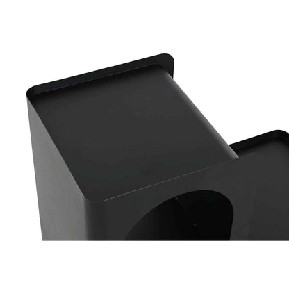 Side table Home ESPRIT Black Metal 60 x 30 x 60 cm