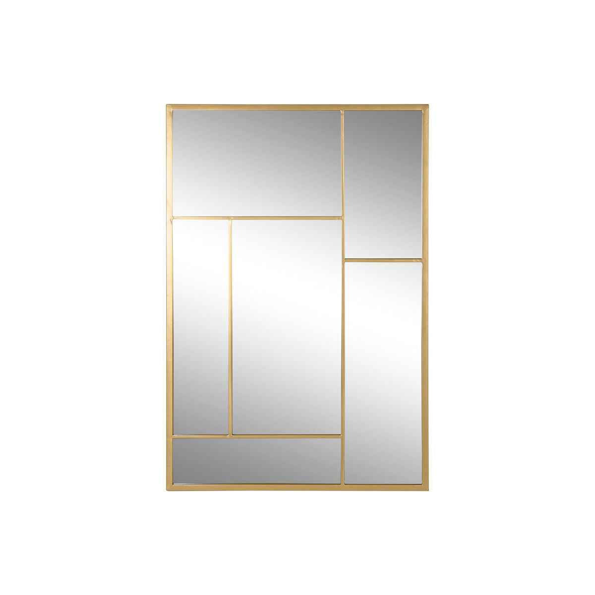 Wall mirror Home ESPRIT Golden 60 x 2 x 90 cm