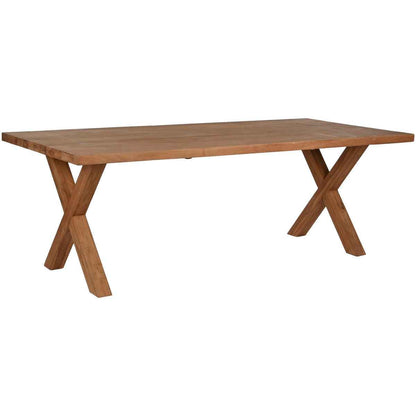 Dining Table Home ESPRIT Teak 220 x 100 x 76 cm