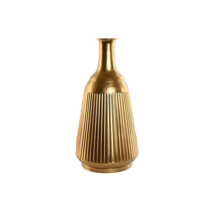 Vase Home ESPRIT Golden Metal Modern 29 X 29 X 57,5 cm