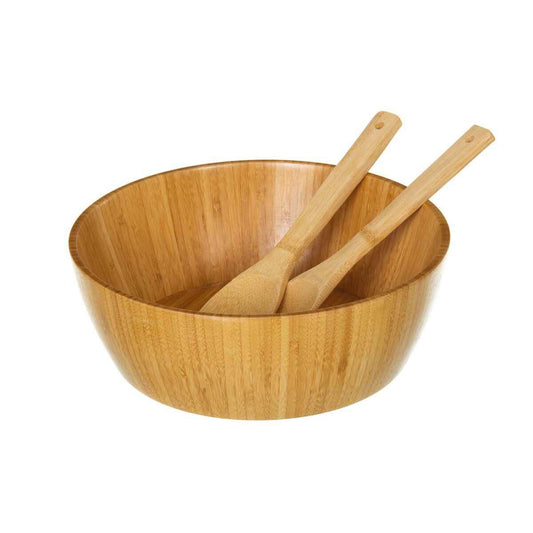 Mixing Bowl Natural Bamboo 30 x 24 x 10 cm