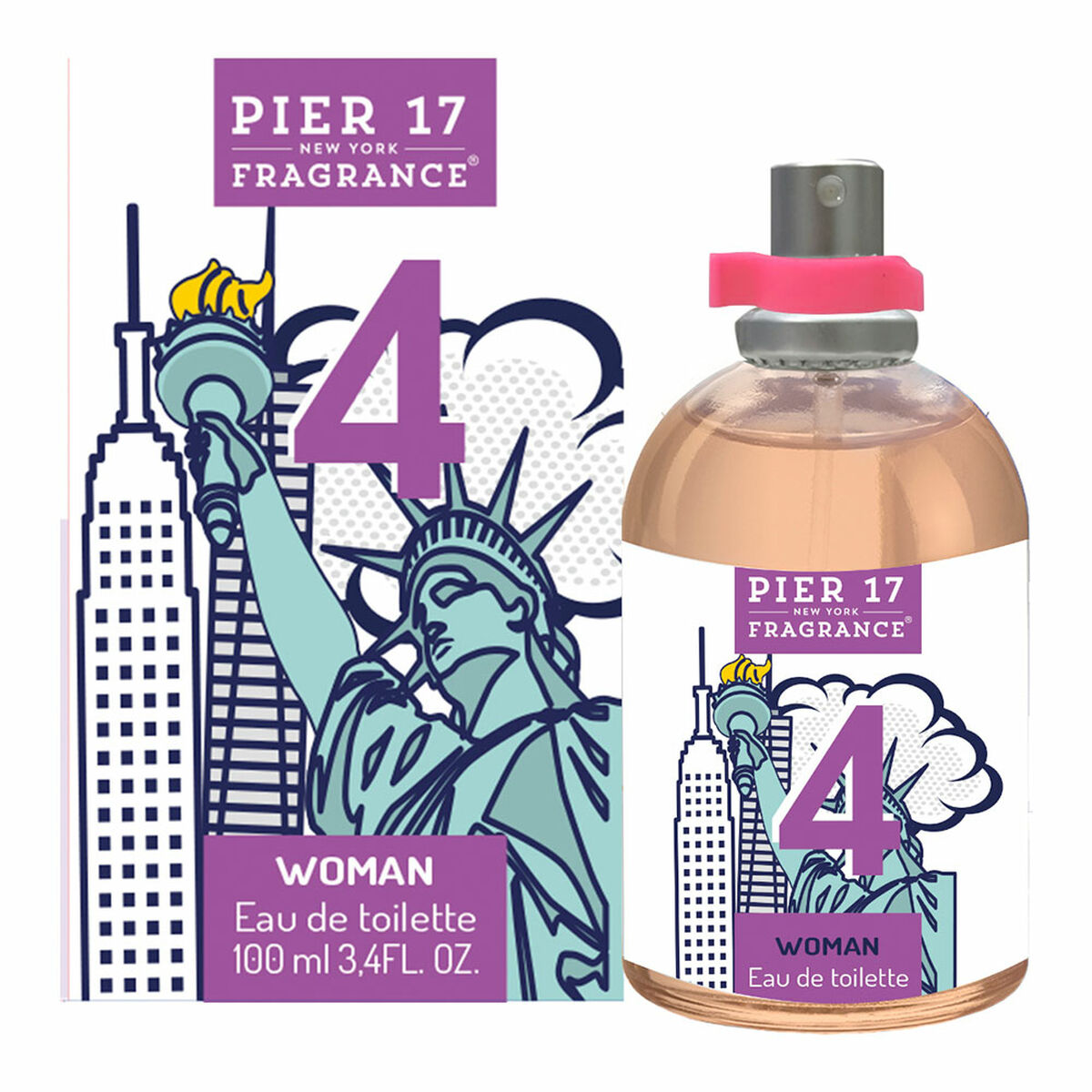 Women's Perfume Pier 17 New York EDT 100 ml 4 - Perfumes for women - Pier 17 - Default Title