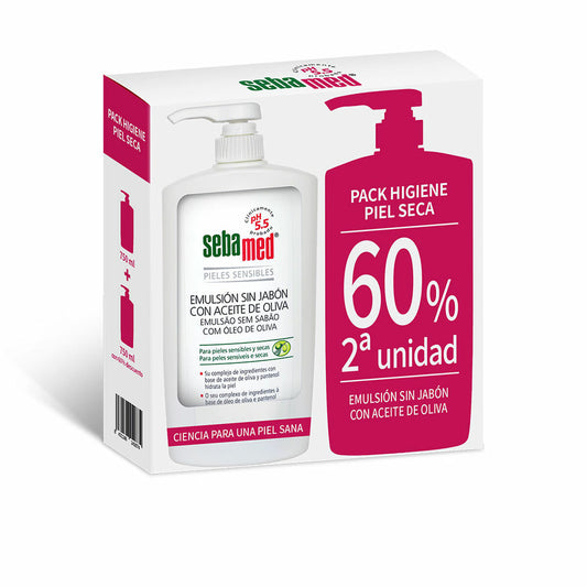 Shower Gel Without Soap Sebamed Dry Skin Olive Oil 2 Units Sebamed