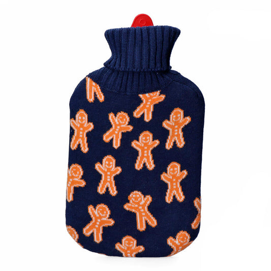 Hot Water Bottle EDM 76781 Black Wool 2 L