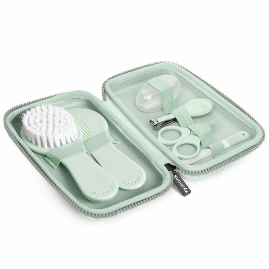 Baby Manicure Set Suavinex Hygge Baby Manicura Verde Green 7 Pieces Suavinex