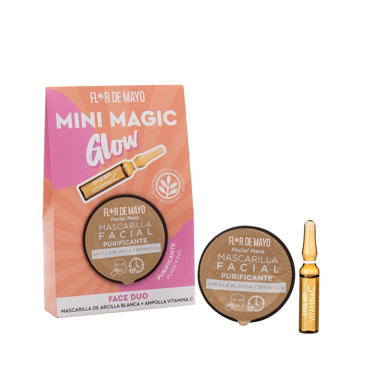 Cosmetic Set Flor de Mayo Mini Magic Glow 2 Pieces Flor de Mayo