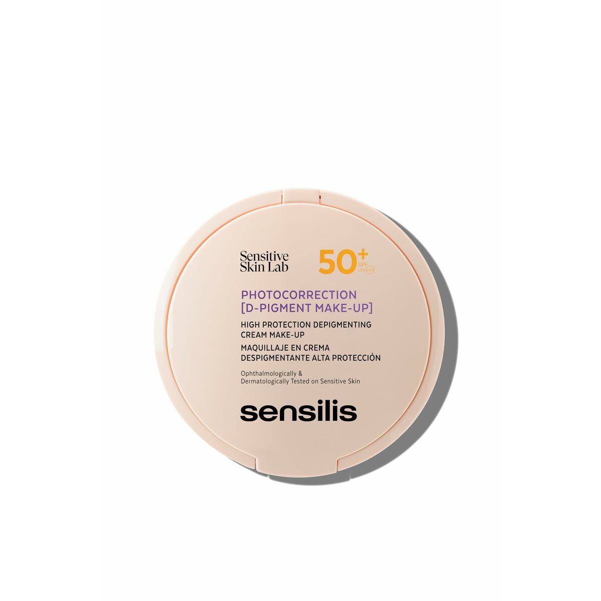 Make-up Effect Hydrating Cream Sensilis Photocorrection [D-Pigment Make-Up] Nº 02 Spf 50 10 g Sensilis