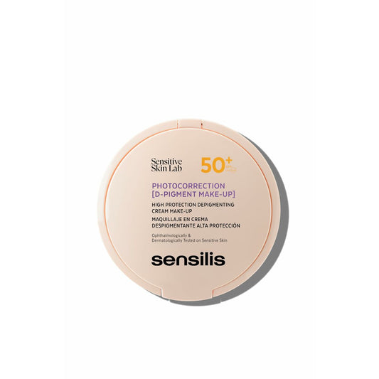 Make-up Effect Hydrating Cream Sensilis Photocorrection [D-Pigment Make-Up] Nº 02 Spf 50 10 g Sensilis