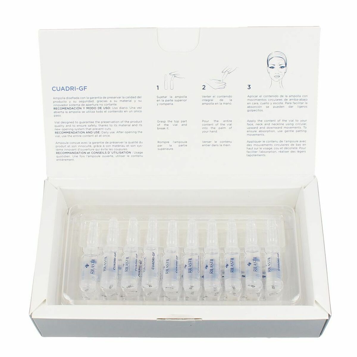 Ampoules Rilastil Cuadri-GF Anti-ageing (30 x 1,5 ml) Rilastil