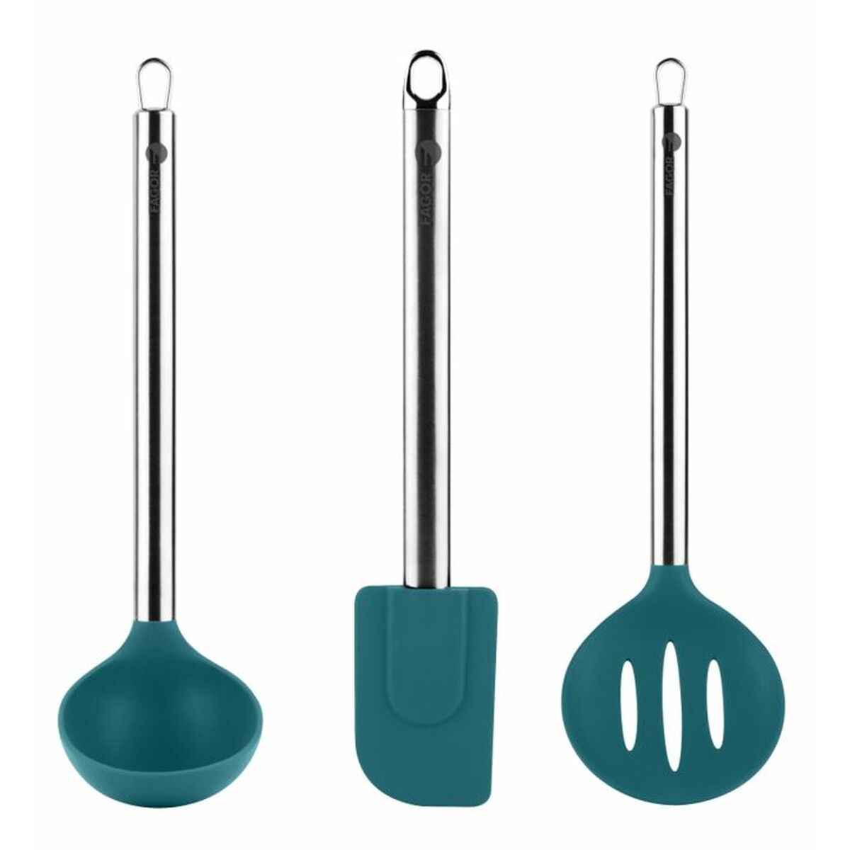 Kitchen Utensils Set Fagor 81UCFGFUT3P Silicone