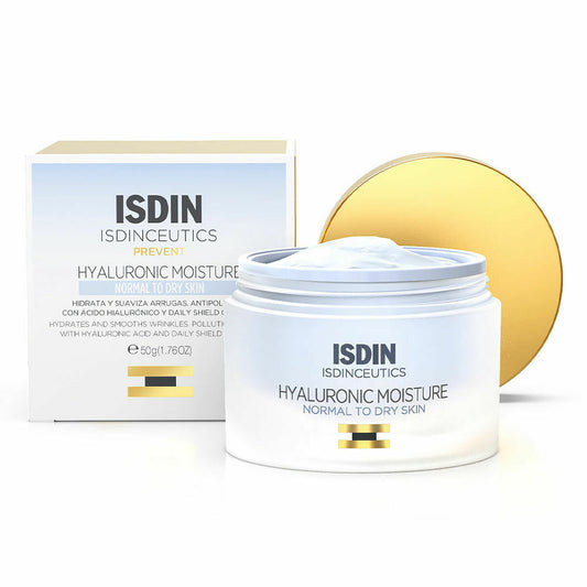 Facial Cream Isdin Isdinceutics Moisturizing Hyaluronic Acid (50 g) Isdin