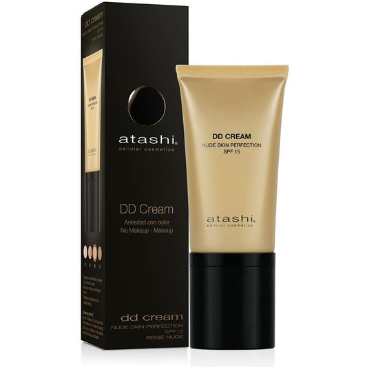 Sun Protection with Colour Atashi Celullar Cosmetic Dd DD Cream Spf 15 Beige 50 ml Atashi