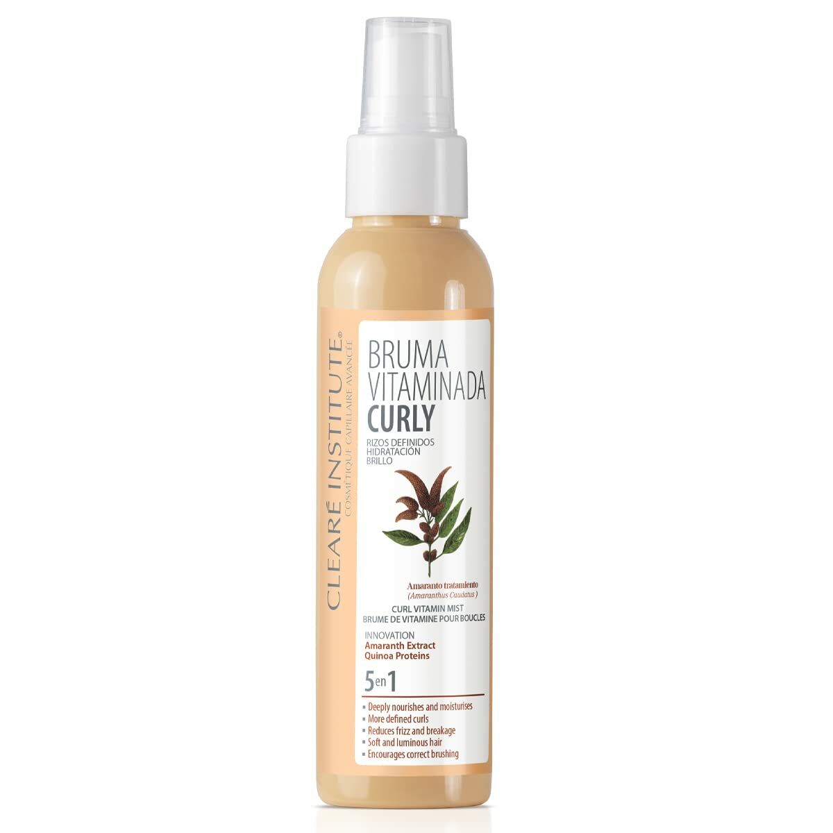 Hair Mist Clearé Institute Bruma Vitaminada Curly With vitamins Curly hair 5-in-1 125 ml Clearé Institute