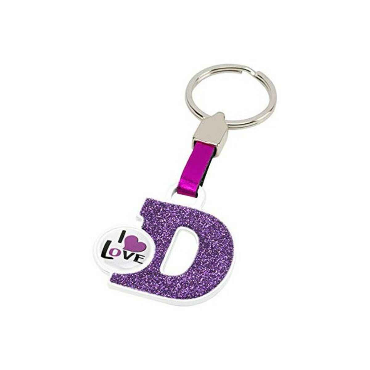 Keychain Letter D