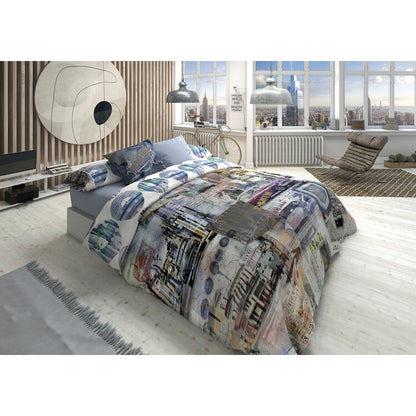 Duvet cover set Lois MEGANO P. Blue Single 2 Pieces Lois