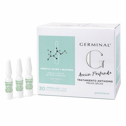 Ampoules Germinal 30 x 1,5 ml Dry Skin Anti-ageing Germinal