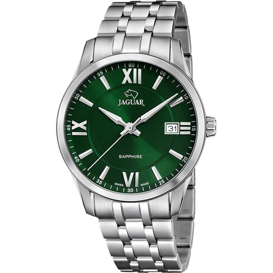 Men's Watch Jaguar J964/3 Green Silver Jaguar