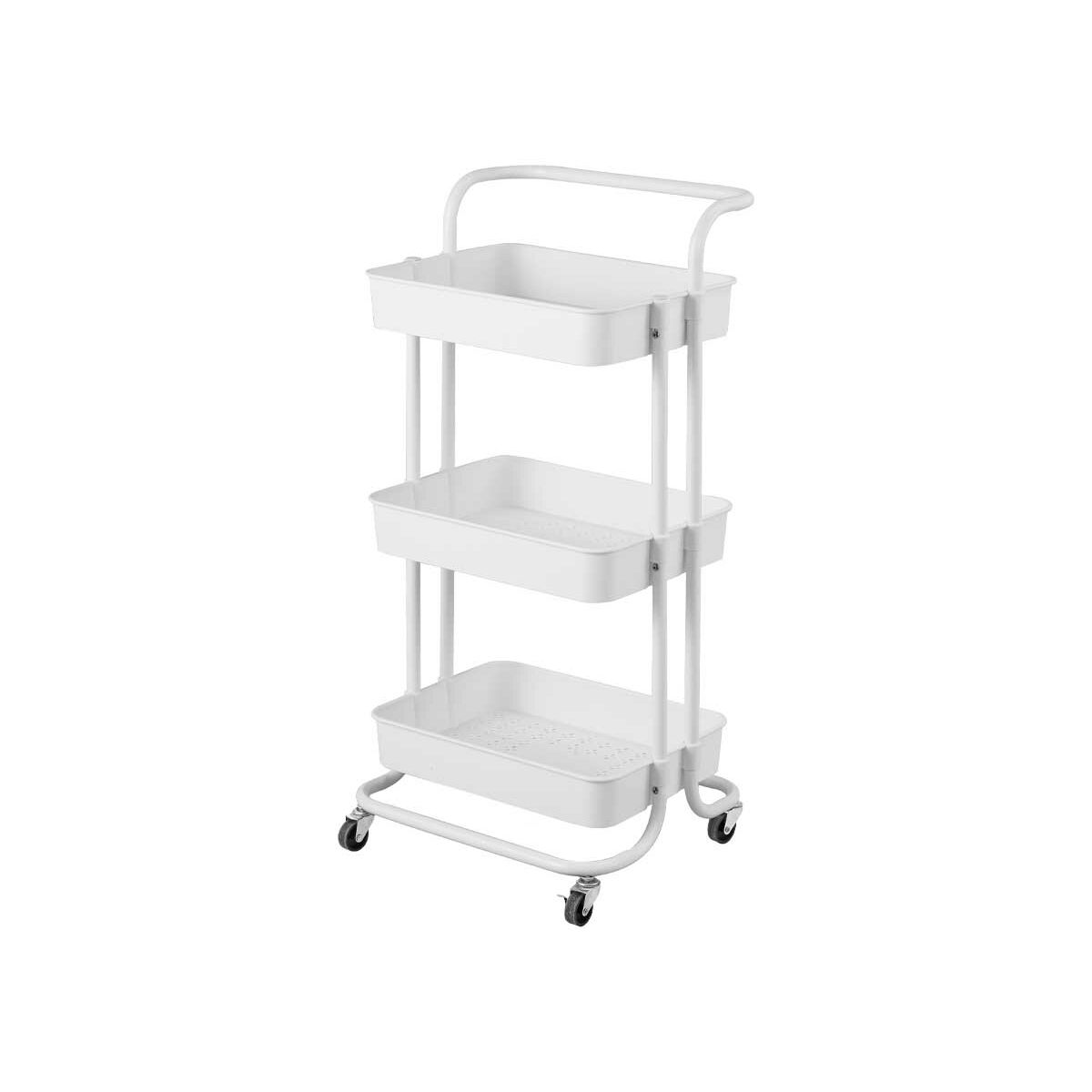 Kitchen Trolley Kinvara WR4338-TJ PRO White Metal polypropylene 42 x 86 x 35,5 cm 3 Compartments