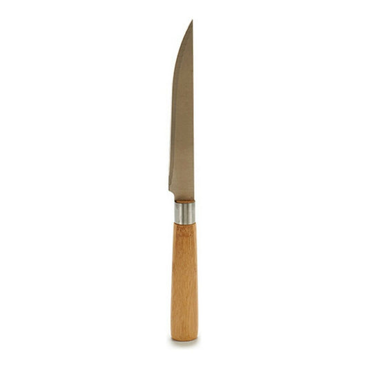 Kitchen Knife Kinvara KT116042D Brown Silver Bamboo Stainless steel 2 x 24 x 2 cm