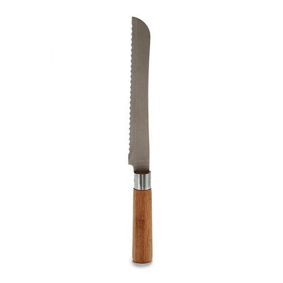 Serrated Knife Kinvara KT116042B Wood Bamboo Stainless steel