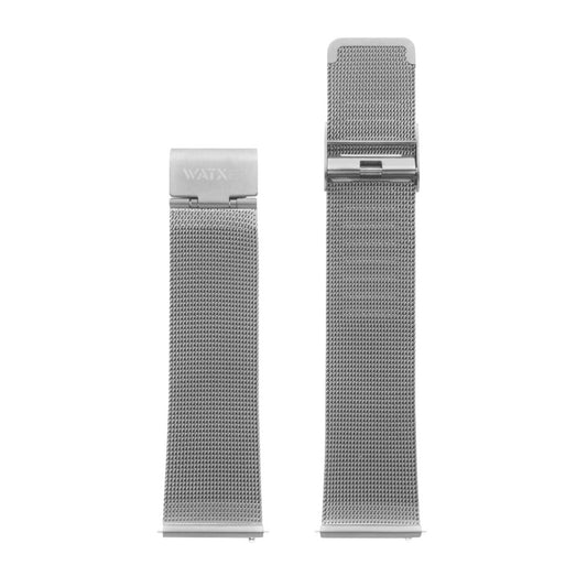 Watch Strap Watx & Colors WXCO2700 Silver