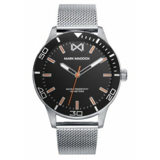 Men's Watch Mark Maddox HM7146-57 Black Silver (Ø 40 mm) Mark Maddox