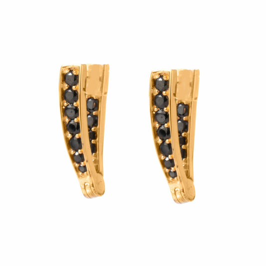 Ladies' Earrings Sif Jakobs E1024-BK-RG 2 cm