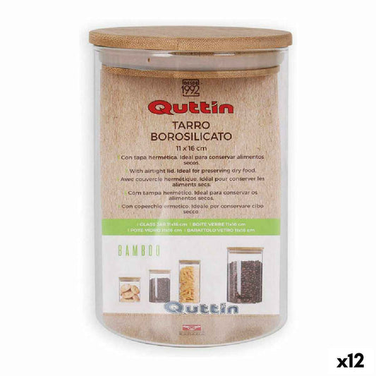 Tin Quttin Silicone 1,15 L 11 x 11 x 16 cm (12 Units)