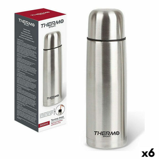 Thermos for Food ThermoSport Stainless steel 500 ml 6,8 x 24,5 cm (6 Units)