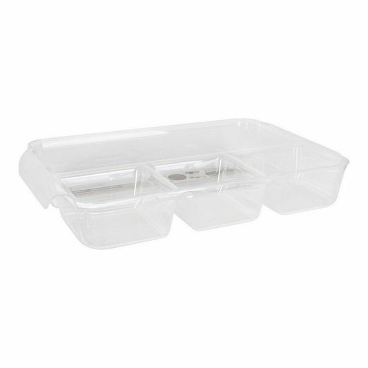 Multi-Purpose Organiser Confortime Transparent Plastic (37,5 x 23,5 x 5,cm) Confortime