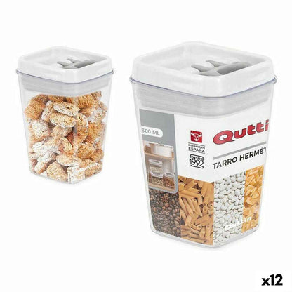 Jar Quttin Hermetic 2,3 L 12,8 x 23 cm (12 Units) (2300 ml)