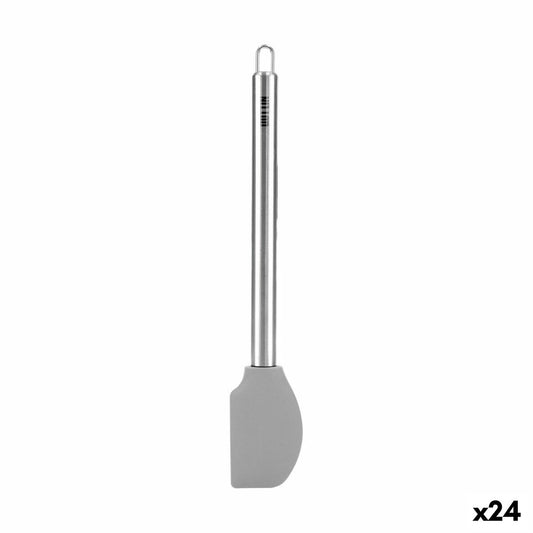 Spatula for Griddle Quttin Silicone Stainless steel Steel 32,7 x 5,3 cm (24 Units)