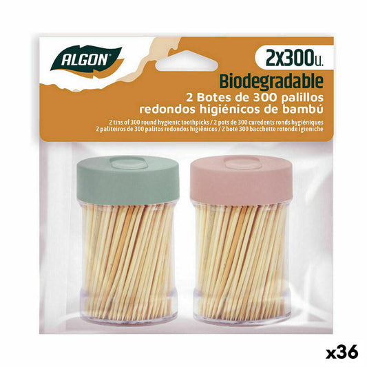 Tooth Picks Algon Set 600 Pieces (36 Units) Algon