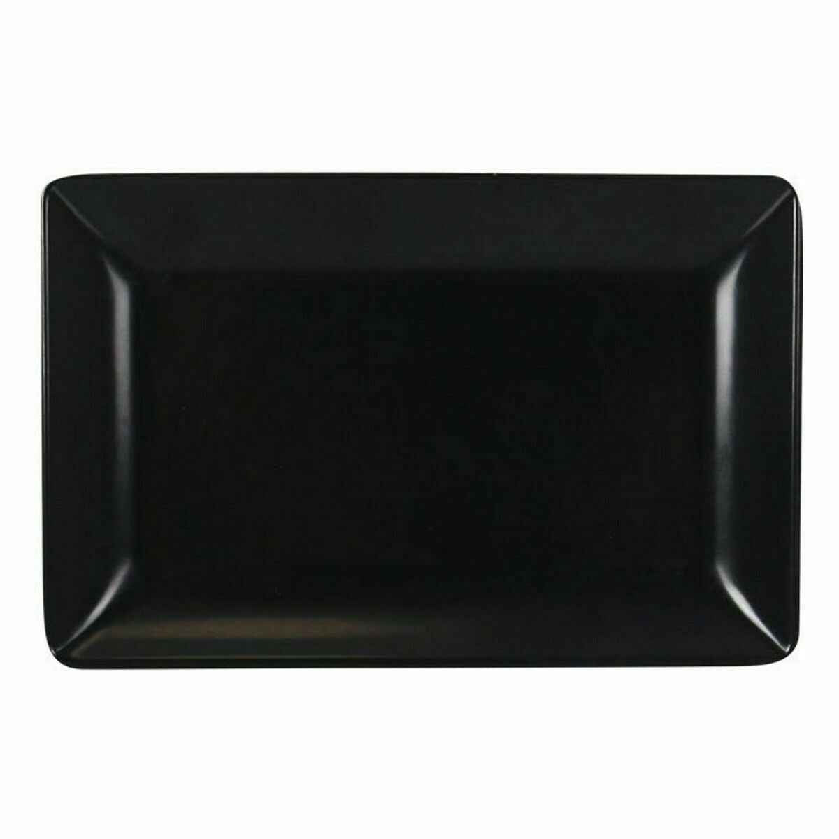 Snack tray La Mediterránea Melamin Anthracite 20 x 13 x 2 cm (24 Units)