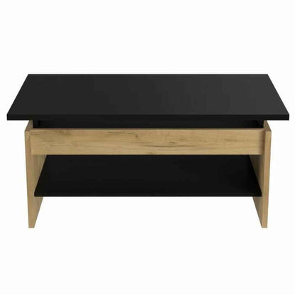 Lift-Top Coffee Table Oak 100 x 50 x 44 cm