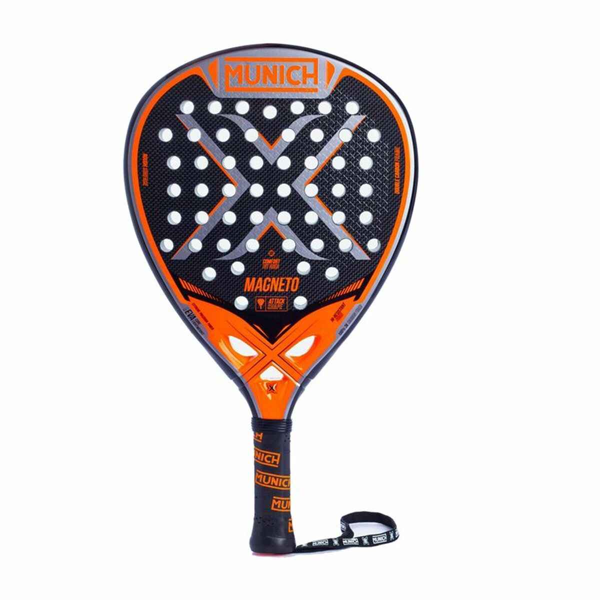 Padel Racket Munich Magneto 2022 Orange