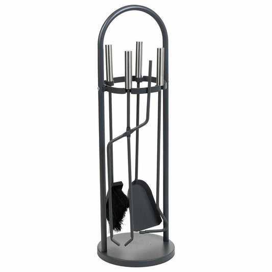 Fireplace Utensils Alexandra House Living Black Iron 22 x 68 x 22 cm Alexandra House Living