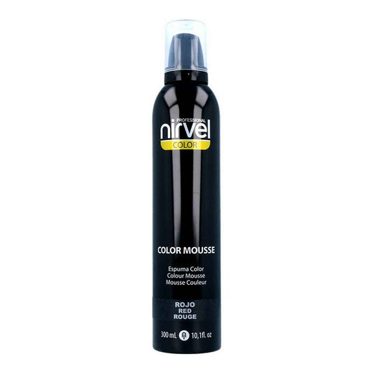 Volumising Foam Color Mousse Nirvel 300 ml Red (300 ml)