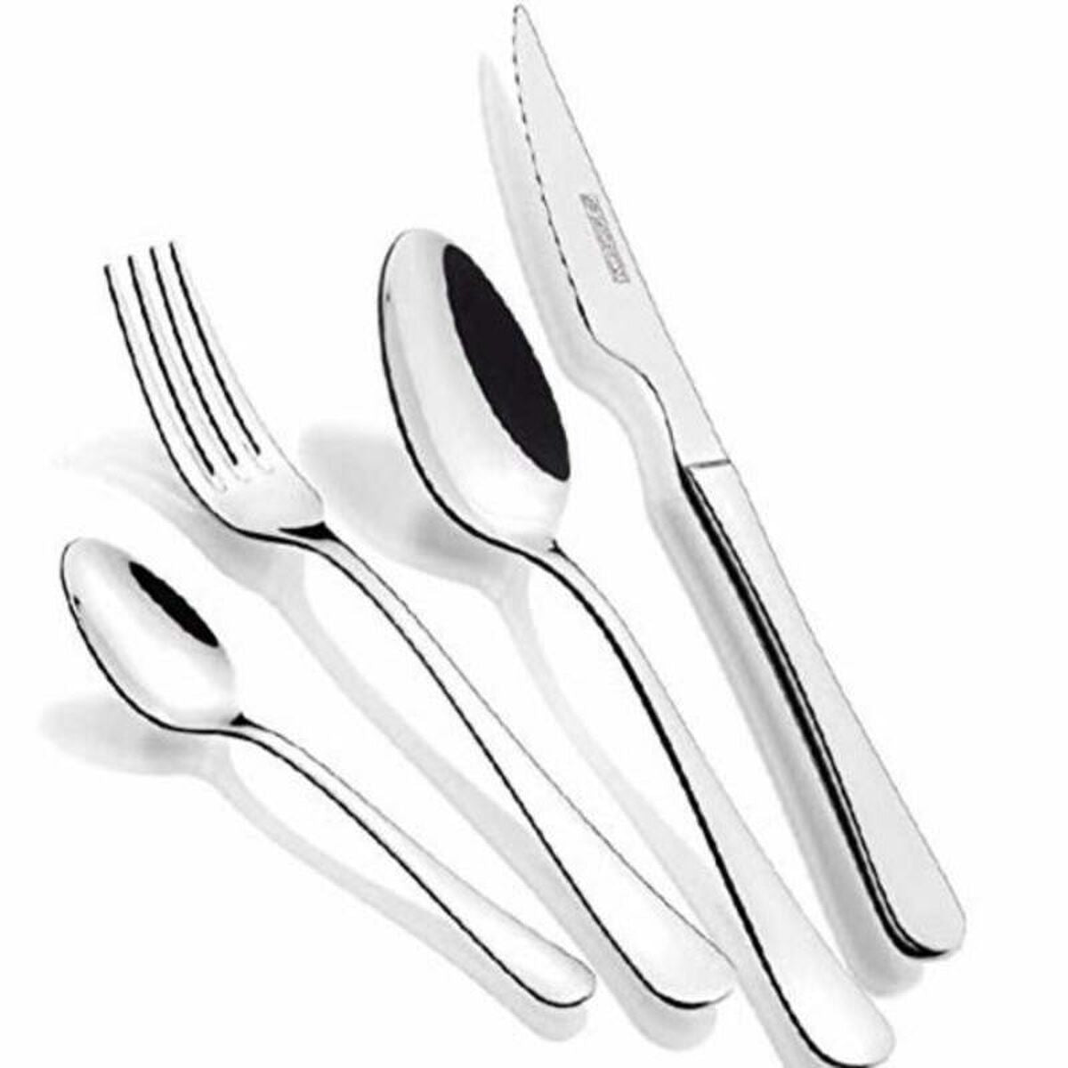 Cutlery Set Monix M202974 Stainless steel Stainless steel 18/10 (24 pcs) Monix