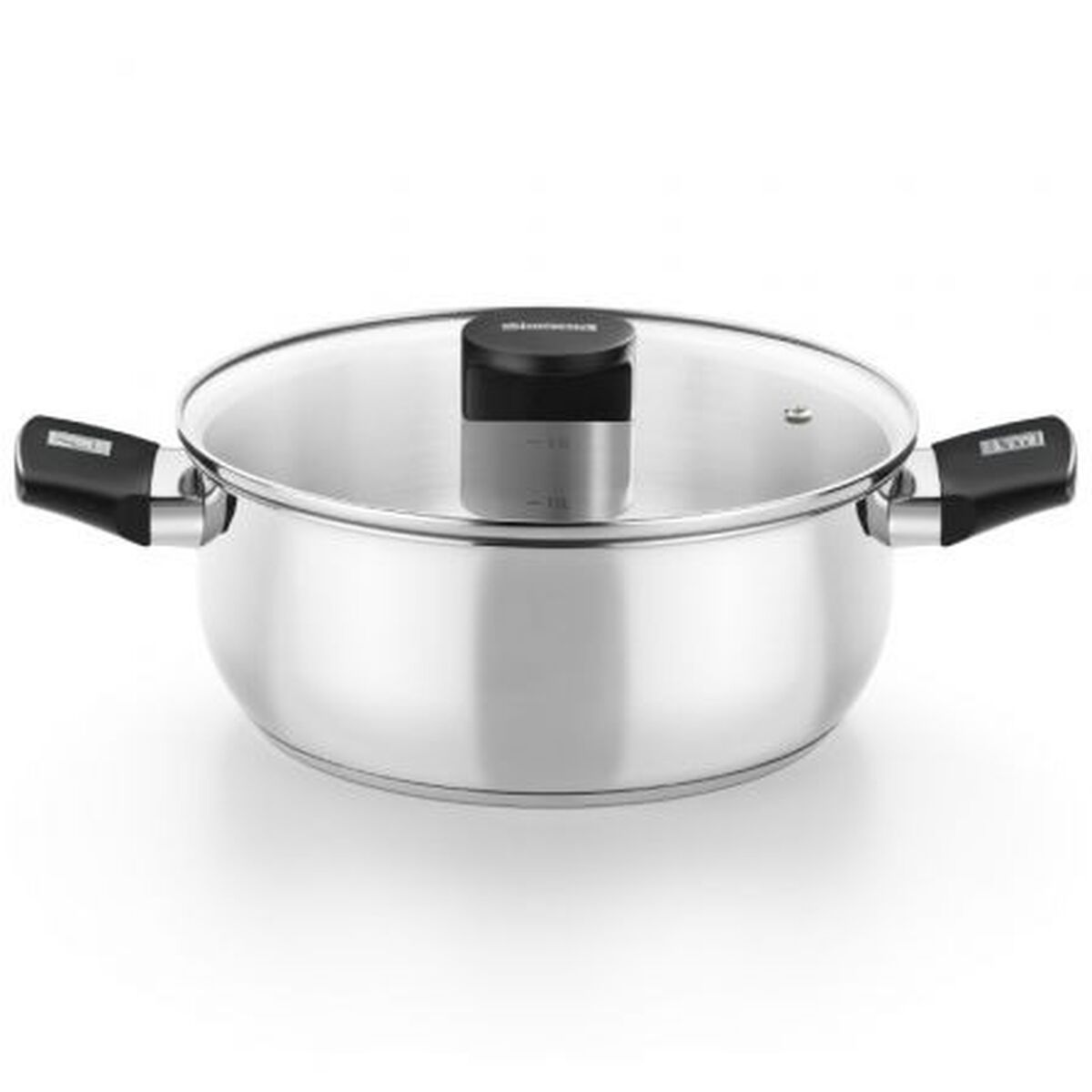 Casserole with lid Monix M240316 Steel