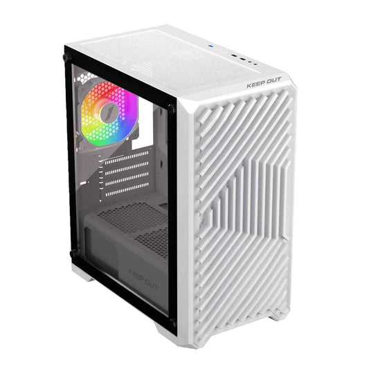 ATX Semi-tower Box KEEP OUT XC-220W White