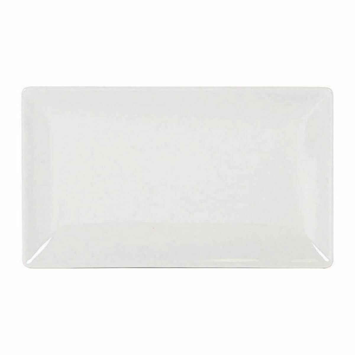 Serving Platter La Mediterránea Elite Rectangular 25 x 15 x 2 cm (18 Units) (25 x 15 cm)