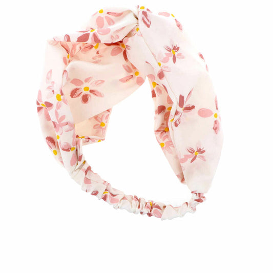 Elastic hairband Inca Pink Flowers Inca