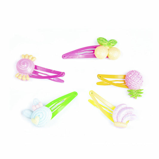 Hair Clips Inca Fruits (5 Pieces) Inca