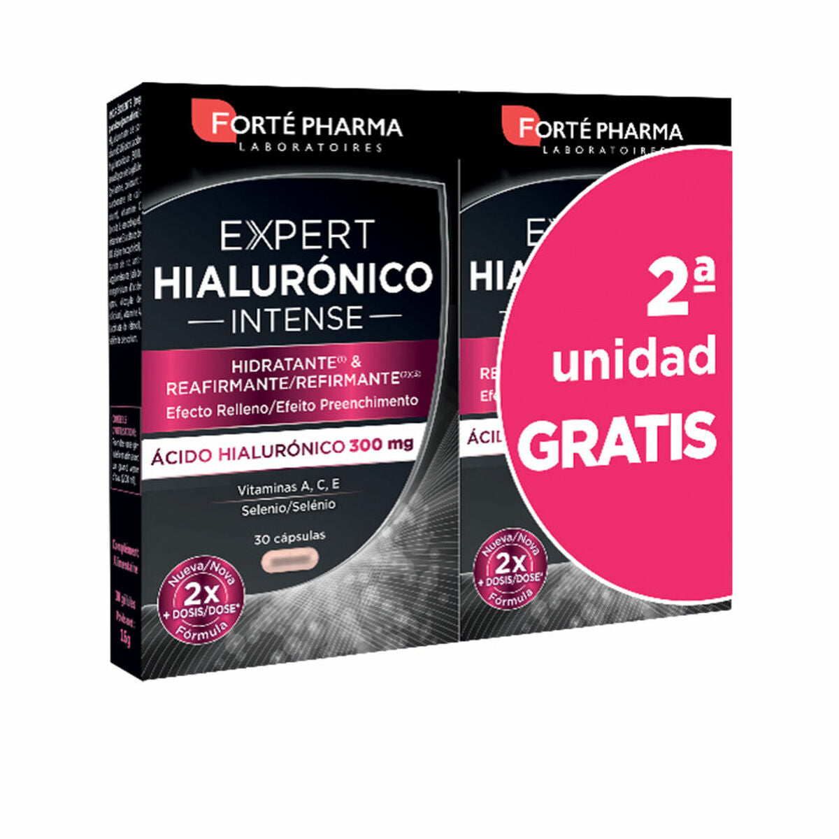 Capsules Forté Pharma Expert Hyaluronic Acid 60 Units Forté Pharma