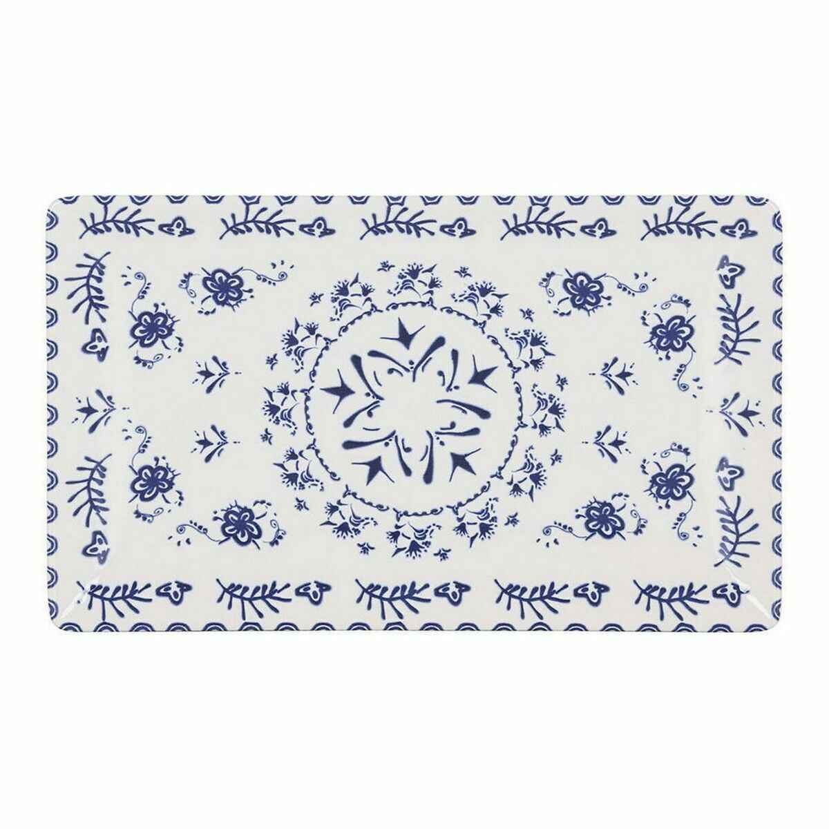 Serving Platter La Mediterránea Blur Rectangular 25 x 15 x 2 cm (18 Units)