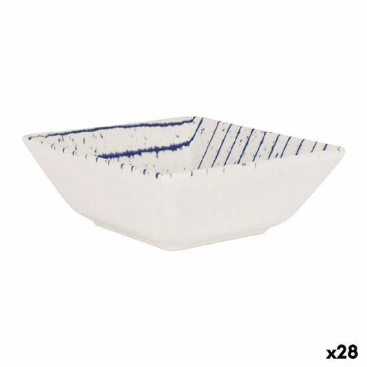 Bowl La Mediterránea Arago Porcelain 13 x 13 x 5 cm (28 Units)