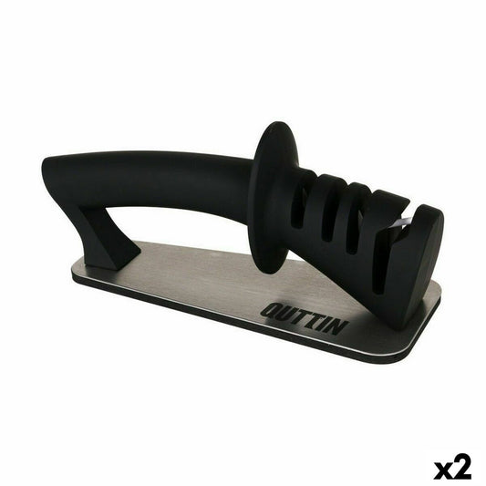 Knife Sharpener Quttin EDITION Black (2 Units) Quttin