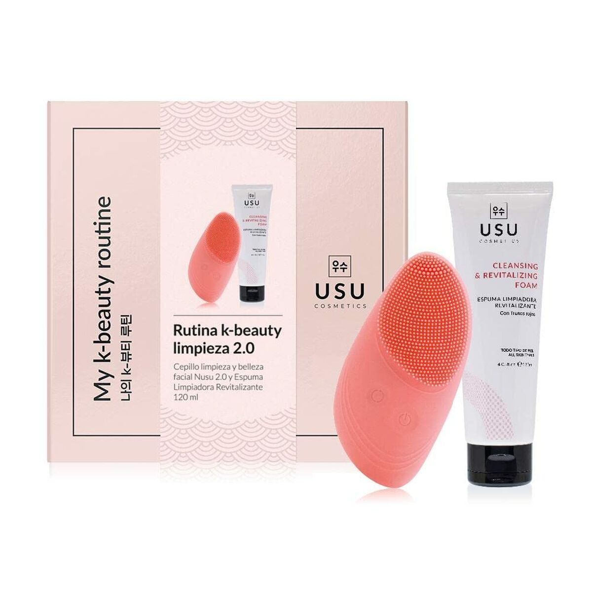 Unisex Cosmetic Set USU Cosmetics My K-Beauty Rutine 2.0 2 Pieces USU Cosmetics