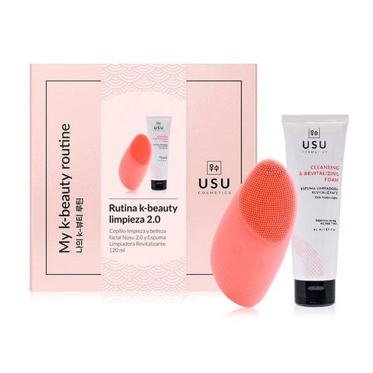 Unisex Cosmetic Set USU Cosmetics My K-Beauty Rutine 2.0 2 Pieces USU Cosmetics